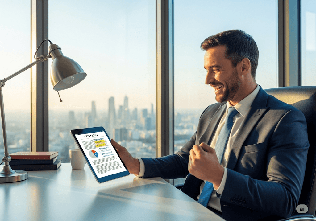 Professionnel utilisant RhinoTenders